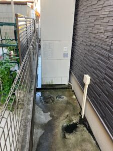 エコキュートの取替工事