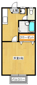 赤穂市大町の１K